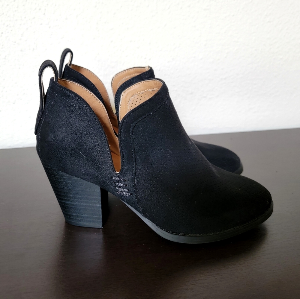 NEW Sugar Black Ankle Boots